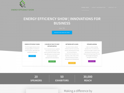 energyefficiencyshow.co.uk snapshot