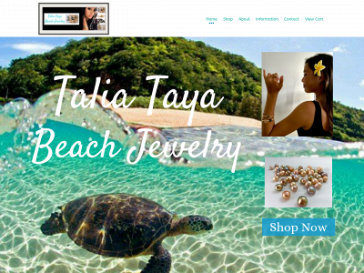 taliatayabeachjewelry.com snapshot