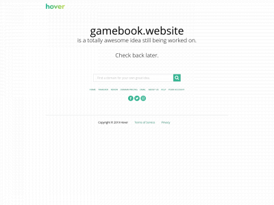 gamebook.website snapshot