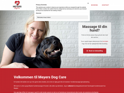 meyersdogcare.dk snapshot