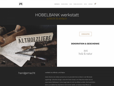 hobelbank-werkstatt.ch snapshot