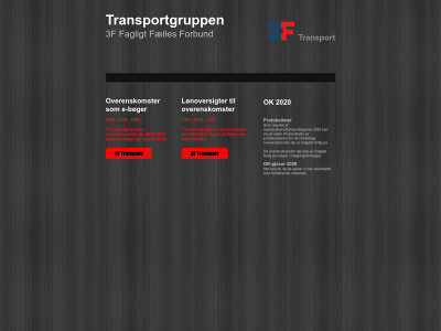 transportgruppen-3f.dk snapshot