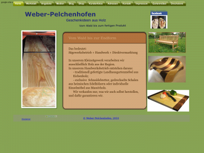 weber-pelchenhofen.de snapshot