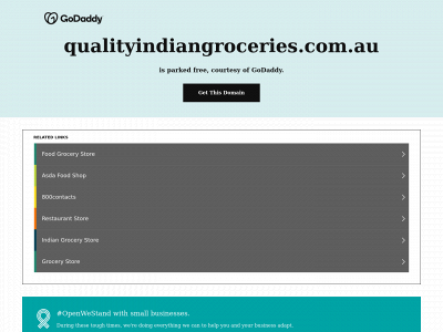 qualityindiangroceries.com.au snapshot
