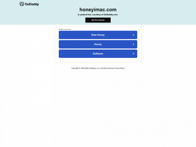 honeyimac.com snapshot