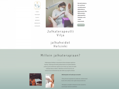 jalkaterapeuttivilja.fi snapshot