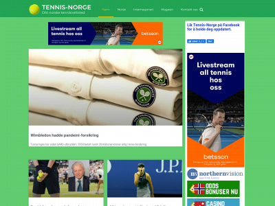 tennis-norge.com snapshot