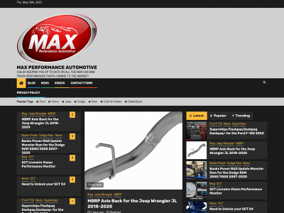 maxperformanceautomotive.com snapshot