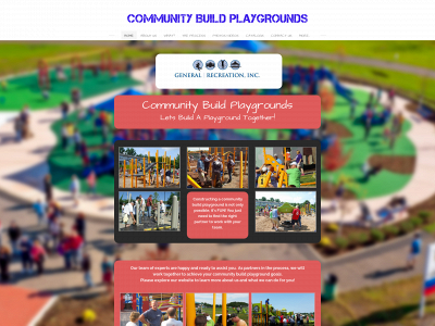 www.communitybuildplaygrounds.com snapshot