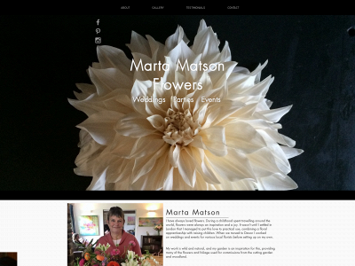 martamatsonflowers.co.uk snapshot