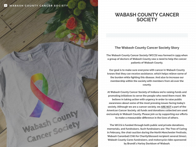 www.wabashcountycancersociety.org snapshot