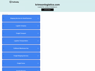 krimsonlogistics.com snapshot