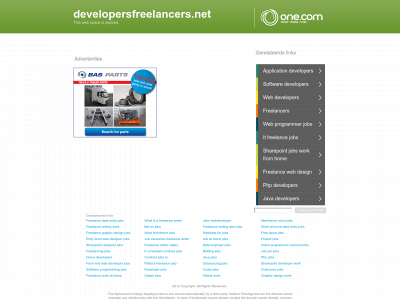 developersfreelancers.net snapshot