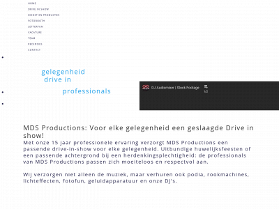 mdsproductions.nl snapshot