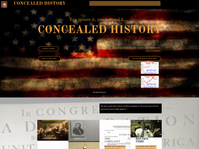 concealedhistory.com snapshot