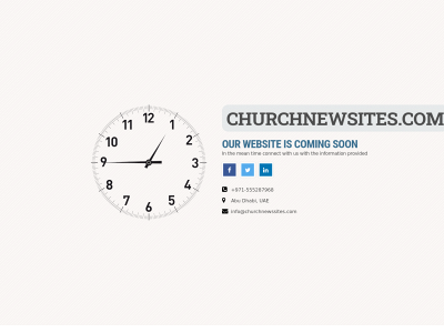churchnewssites.com snapshot
