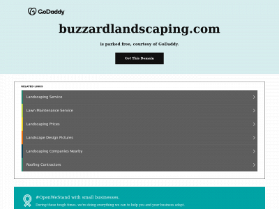 buzzardlandscaping.com snapshot