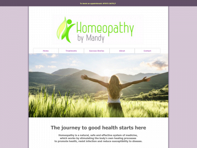 homeopathybymandy.co.uk snapshot