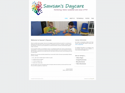 sawsansdaycare.com snapshot