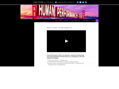 humanperformancetools.com snapshot