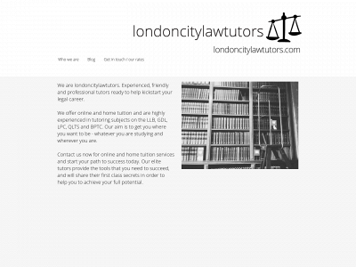 londoncitylawtutors.com snapshot