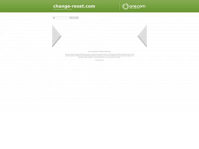 change-reset.com snapshot