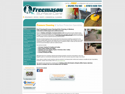 freemasonsurfacecare.co.uk snapshot