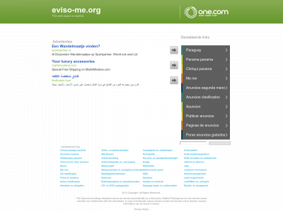 eviso-me.org snapshot