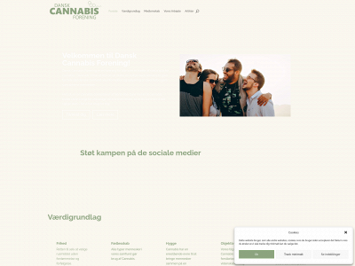 danskcannabisforening.com snapshot