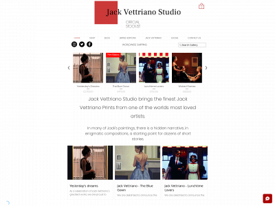 jackvettriano.studio snapshot