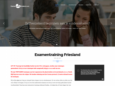 examentrainingfriesland.com snapshot