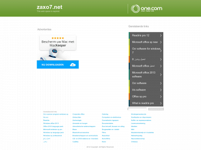 zaxo7.net snapshot