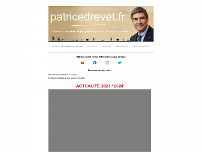 patricedrevet.fr snapshot