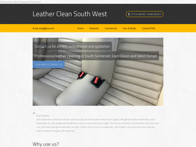 leather-clean.co.uk snapshot