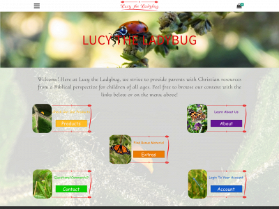 lucytheladybug.com snapshot