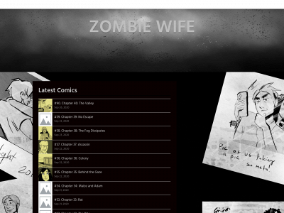 zombiewifecomic.com snapshot