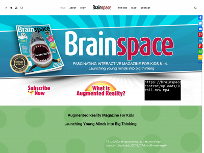 brainspacemagazine.com snapshot