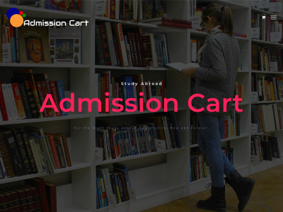 admissioncart.com snapshot