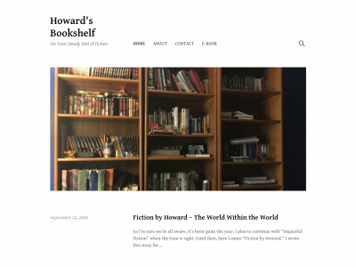 howardsbookshelf.com snapshot