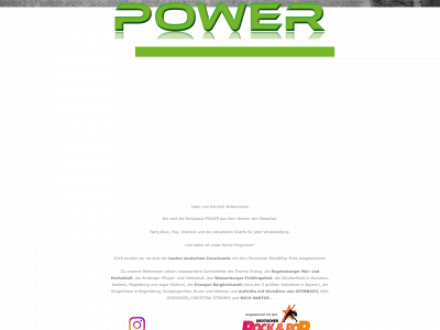 partyband-power.de snapshot