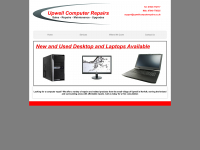 upwellcomputerrepairs.co.uk snapshot