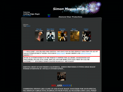 simonmagus.net snapshot