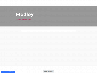 medleyartgroup.weebly.com snapshot
