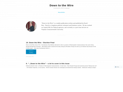 downtothewire.info snapshot