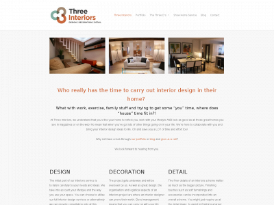 threeinteriordesign.co.uk snapshot