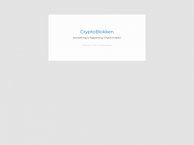cryptoblokken.com snapshot