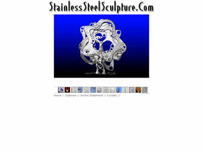 stainlesssteelsculpture.com snapshot