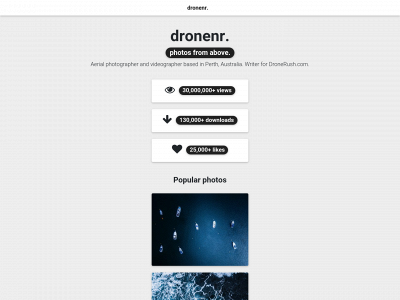 dronenr.com.au snapshot