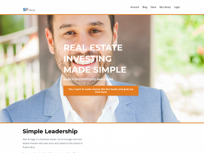 simplepathtoinvesting.com snapshot
