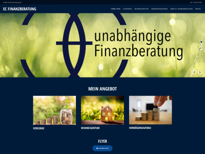 ecfinanzberatung.ch snapshot